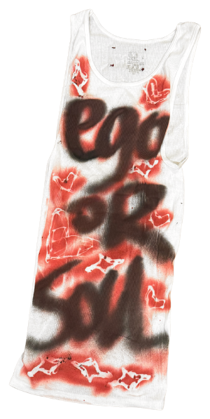 ego or soul · ROOD hand-painted, front