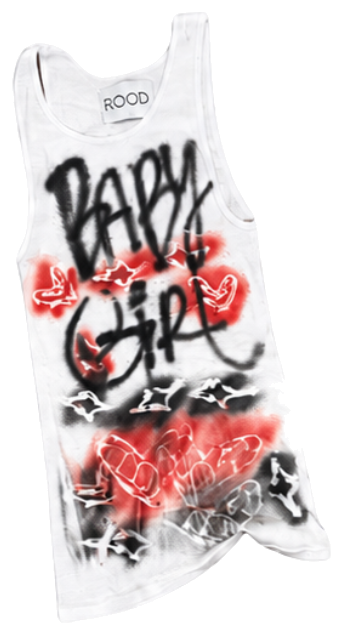 baby girl · ROOD hand-painted, front